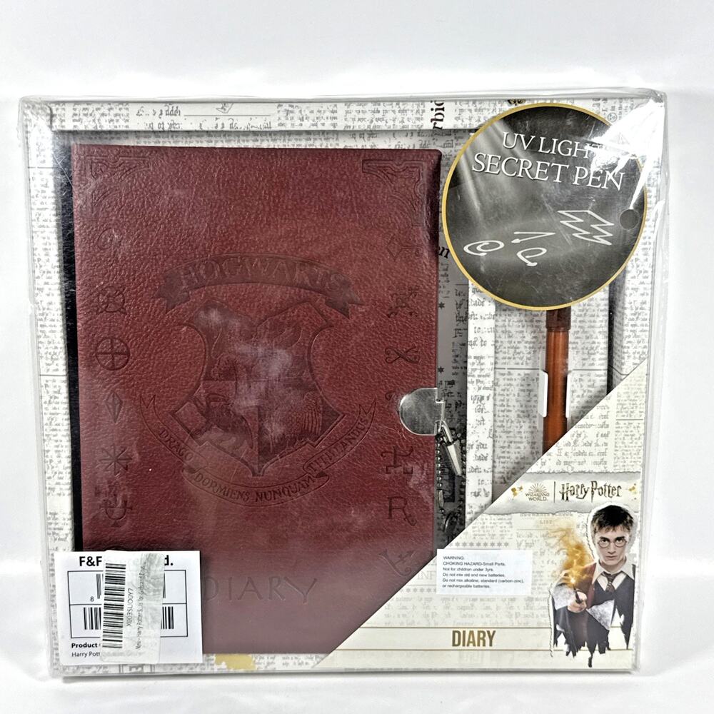 Harry Potter Diary UV Light Secret Pen Sealed Brand New